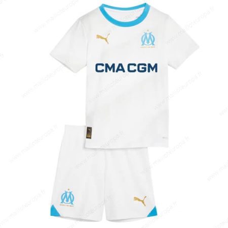 Olympique Marseille Home 23/24 Kit de football pour enfants